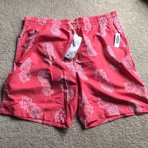 Old Navy Pink Pineapple Bathing Suit NWT